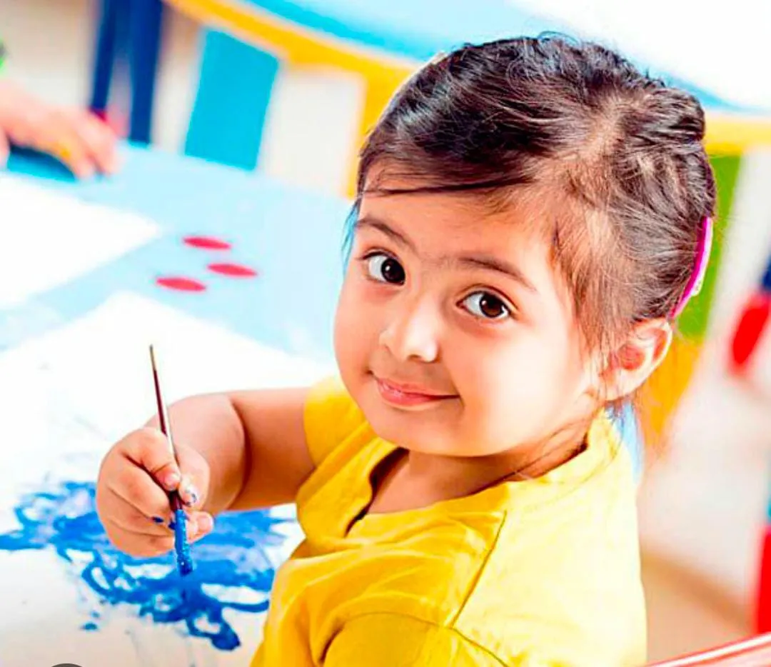 Happy students at Pearl Campus Preschool playing together
